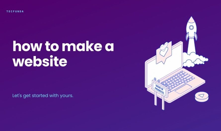 How to make a website